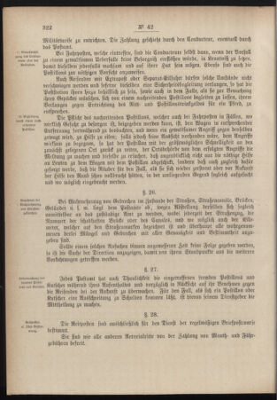 Post- und Telegraphen-Verordnungsblatt für das Verwaltungsgebiet des K.-K. Handelsministeriums 18840714 Seite: 18