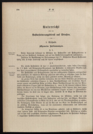 Post- und Telegraphen-Verordnungsblatt für das Verwaltungsgebiet des K.-K. Handelsministeriums 18840714 Seite: 2