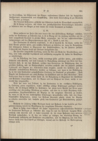 Post- und Telegraphen-Verordnungsblatt für das Verwaltungsgebiet des K.-K. Handelsministeriums 18840714 Seite: 27