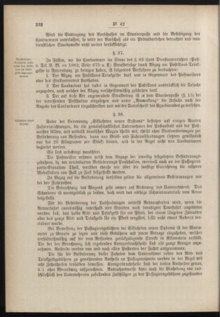 Post- und Telegraphen-Verordnungsblatt für das Verwaltungsgebiet des K.-K. Handelsministeriums 18840714 Seite: 28