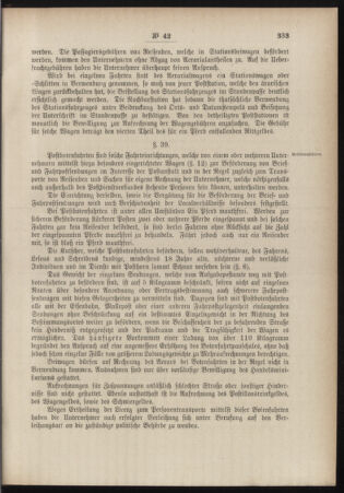 Post- und Telegraphen-Verordnungsblatt für das Verwaltungsgebiet des K.-K. Handelsministeriums 18840714 Seite: 29