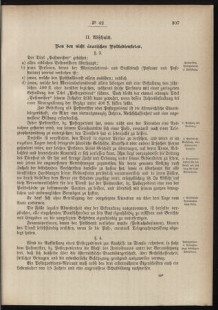 Post- und Telegraphen-Verordnungsblatt für das Verwaltungsgebiet des K.-K. Handelsministeriums 18840714 Seite: 3