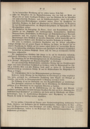 Post- und Telegraphen-Verordnungsblatt für das Verwaltungsgebiet des K.-K. Handelsministeriums 18840714 Seite: 39