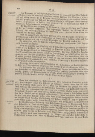 Post- und Telegraphen-Verordnungsblatt für das Verwaltungsgebiet des K.-K. Handelsministeriums 18840714 Seite: 4