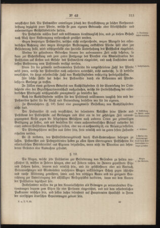 Post- und Telegraphen-Verordnungsblatt für das Verwaltungsgebiet des K.-K. Handelsministeriums 18840714 Seite: 9