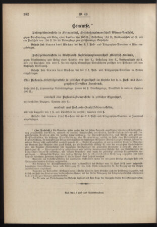 Post- und Telegraphen-Verordnungsblatt für das Verwaltungsgebiet des K.-K. Handelsministeriums 18840808 Seite: 4