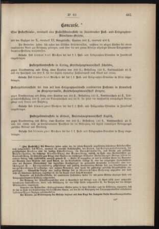 Post- und Telegraphen-Verordnungsblatt für das Verwaltungsgebiet des K.-K. Handelsministeriums 18840913 Seite: 3