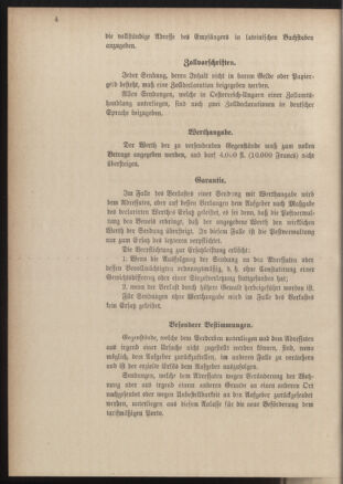 Post- und Telegraphen-Verordnungsblatt für das Verwaltungsgebiet des K.-K. Handelsministeriums 18841121 Seite: 8