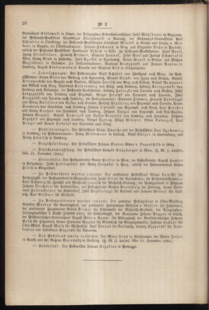 Post- und Telegraphen-Verordnungsblatt für das Verwaltungsgebiet des K.-K. Handelsministeriums 18850112 Seite: 6