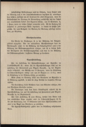 Post- und Telegraphen-Verordnungsblatt für das Verwaltungsgebiet des K.-K. Handelsministeriums 18850126 Seite: 11