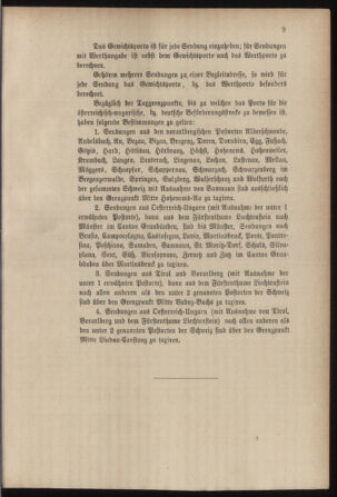 Post- und Telegraphen-Verordnungsblatt für das Verwaltungsgebiet des K.-K. Handelsministeriums 18850126 Seite: 15