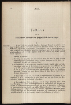 Post- und Telegraphen-Verordnungsblatt für das Verwaltungsgebiet des K.-K. Handelsministeriums 18850330 Seite: 2