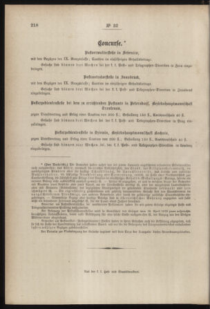 Post- und Telegraphen-Verordnungsblatt für das Verwaltungsgebiet des K.-K. Handelsministeriums 18850430 Seite: 4