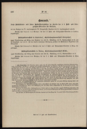 Post- und Telegraphen-Verordnungsblatt für das Verwaltungsgebiet des K.-K. Handelsministeriums 18850511 Seite: 4