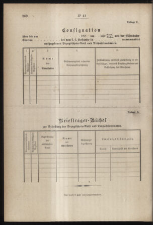 Post- und Telegraphen-Verordnungsblatt für das Verwaltungsgebiet des K.-K. Handelsministeriums 18850601 Seite: 6