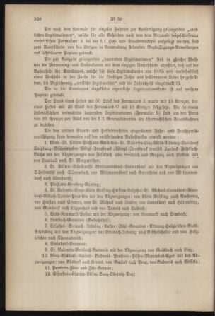 Post- und Telegraphen-Verordnungsblatt für das Verwaltungsgebiet des K.-K. Handelsministeriums 18850706 Seite: 10