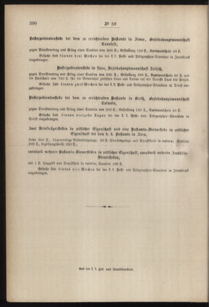 Post- und Telegraphen-Verordnungsblatt für das Verwaltungsgebiet des K.-K. Handelsministeriums 18850729 Seite: 4