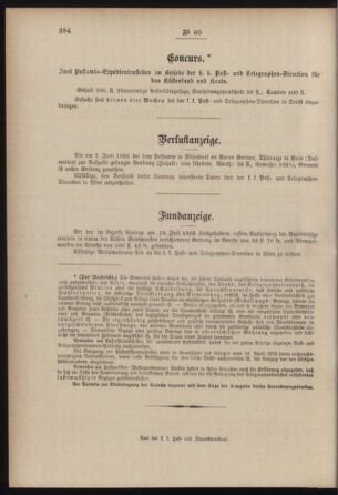 Post- und Telegraphen-Verordnungsblatt für das Verwaltungsgebiet des K.-K. Handelsministeriums 18850731 Seite: 4