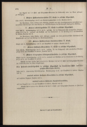 Post- und Telegraphen-Verordnungsblatt für das Verwaltungsgebiet des K.-K. Handelsministeriums 18851001 Seite: 4