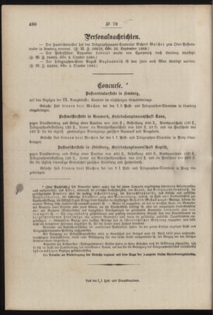 Post- und Telegraphen-Verordnungsblatt für das Verwaltungsgebiet des K.-K. Handelsministeriums 18851012 Seite: 4