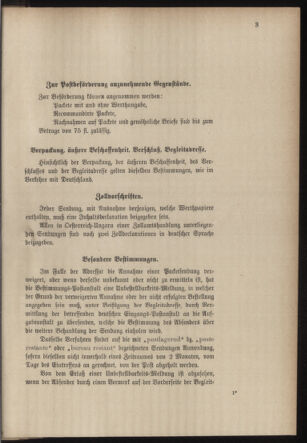 Post- und Telegraphen-Verordnungsblatt für das Verwaltungsgebiet des K.-K. Handelsministeriums 18851018 Seite: 27