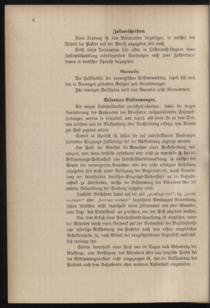 Post- und Telegraphen-Verordnungsblatt für das Verwaltungsgebiet des K.-K. Handelsministeriums 18851018 Seite: 36