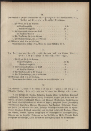 Post- und Telegraphen-Verordnungsblatt für das Verwaltungsgebiet des K.-K. Handelsministeriums 18851223 Seite: 7