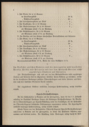 Post- und Telegraphen-Verordnungsblatt für das Verwaltungsgebiet des K.-K. Handelsministeriums 18851223 Seite: 8