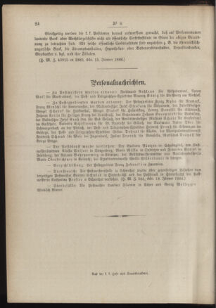 Post- und Telegraphen-Verordnungsblatt für das Verwaltungsgebiet des K.-K. Handelsministeriums 18860124 Seite: 4