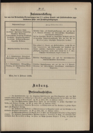 Post- und Telegraphen-Verordnungsblatt für das Verwaltungsgebiet des K.-K. Handelsministeriums 18860220 Seite: 3