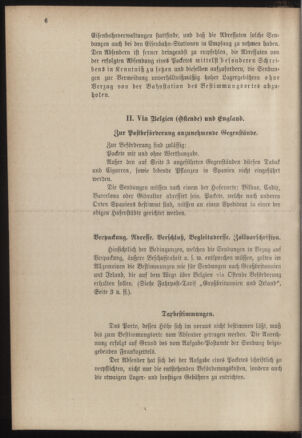 Post- und Telegraphen-Verordnungsblatt für das Verwaltungsgebiet des K.-K. Handelsministeriums 18860226 Seite: 10