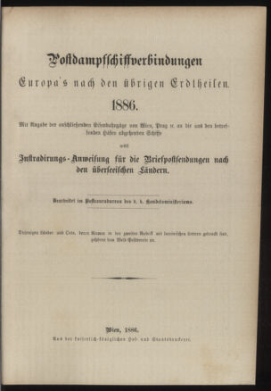 Post- und Telegraphen-Verordnungsblatt für das Verwaltungsgebiet des K.-K. Handelsministeriums 18860313 Seite: 5