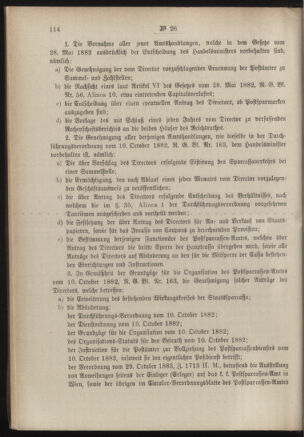 Post- und Telegraphen-Verordnungsblatt für das Verwaltungsgebiet des K.-K. Handelsministeriums 18860316 Seite: 4