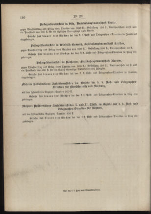 Post- und Telegraphen-Verordnungsblatt für das Verwaltungsgebiet des K.-K. Handelsministeriums 18860321 Seite: 4