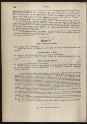 Post- und Telegraphen-Verordnungsblatt für das Verwaltungsgebiet des K.-K. Handelsministeriums 18860323 Seite: 4