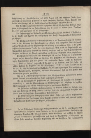 Post- und Telegraphen-Verordnungsblatt für das Verwaltungsgebiet des K.-K. Handelsministeriums 18860327 Seite: 14