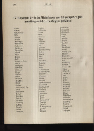 Post- und Telegraphen-Verordnungsblatt für das Verwaltungsgebiet des K.-K. Handelsministeriums 18860327 Seite: 78