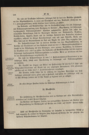 Post- und Telegraphen-Verordnungsblatt für das Verwaltungsgebiet des K.-K. Handelsministeriums 18860327 Seite: 8