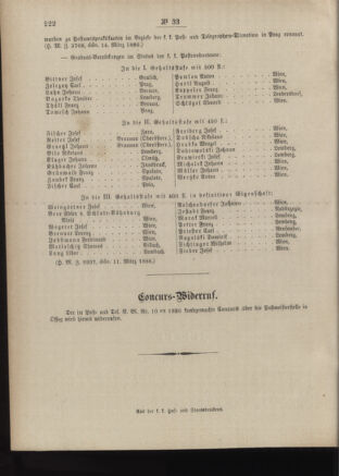 Post- und Telegraphen-Verordnungsblatt für das Verwaltungsgebiet des K.-K. Handelsministeriums 18860329 Seite: 4