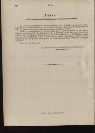 Post- und Telegraphen-Verordnungsblatt für das Verwaltungsgebiet des K.-K. Handelsministeriums 18860331 Seite: 4