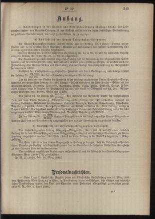 Post- und Telegraphen-Verordnungsblatt für das Verwaltungsgebiet des K.-K. Handelsministeriums 18860408 Seite: 3