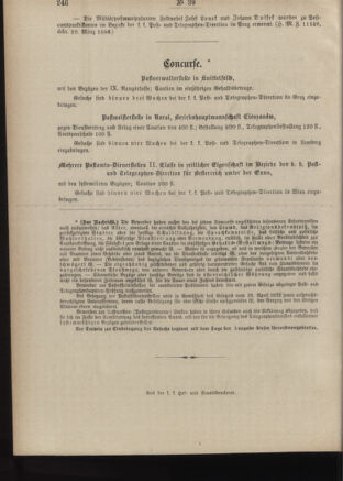 Post- und Telegraphen-Verordnungsblatt für das Verwaltungsgebiet des K.-K. Handelsministeriums 18860408 Seite: 4