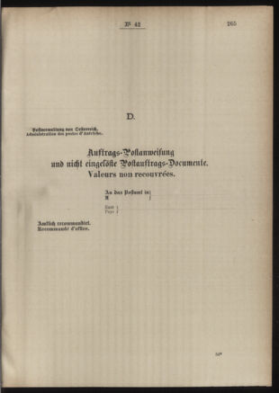 Post- und Telegraphen-Verordnungsblatt für das Verwaltungsgebiet des K.-K. Handelsministeriums 18860420 Seite: 11