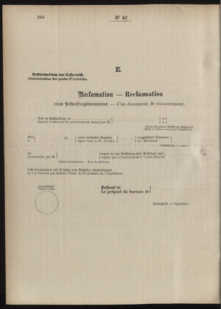 Post- und Telegraphen-Verordnungsblatt für das Verwaltungsgebiet des K.-K. Handelsministeriums 18860420 Seite: 12