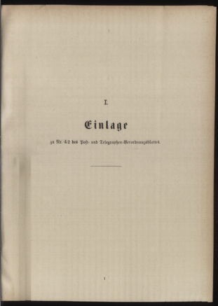 Post- und Telegraphen-Verordnungsblatt für das Verwaltungsgebiet des K.-K. Handelsministeriums 18860420 Seite: 15