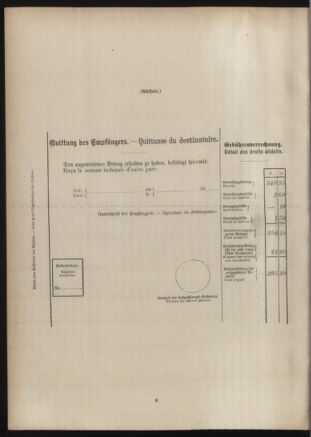 Post- und Telegraphen-Verordnungsblatt für das Verwaltungsgebiet des K.-K. Handelsministeriums 18860420 Seite: 22