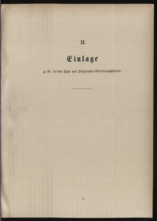 Post- und Telegraphen-Verordnungsblatt für das Verwaltungsgebiet des K.-K. Handelsministeriums 18860420 Seite: 23