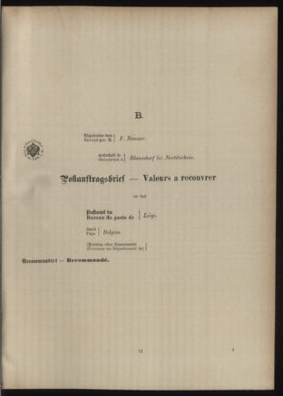 Post- und Telegraphen-Verordnungsblatt für das Verwaltungsgebiet des K.-K. Handelsministeriums 18860420 Seite: 25