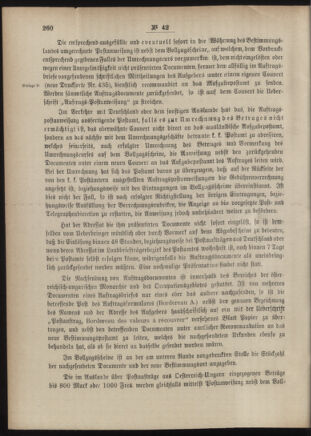 Post- und Telegraphen-Verordnungsblatt für das Verwaltungsgebiet des K.-K. Handelsministeriums 18860420 Seite: 6