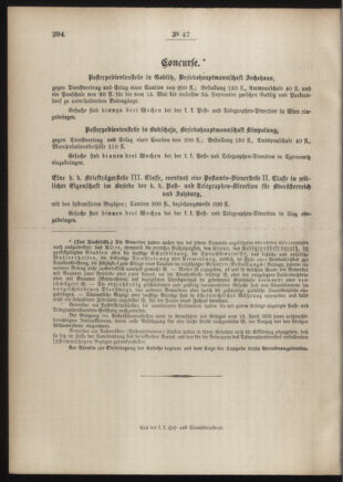 Post- und Telegraphen-Verordnungsblatt für das Verwaltungsgebiet des K.-K. Handelsministeriums 18860430 Seite: 4